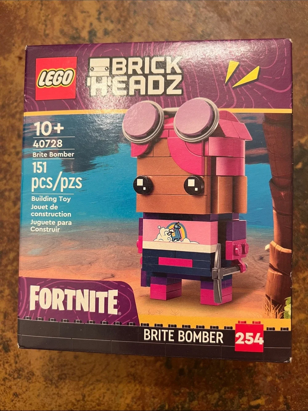 LEGO BrickHeadz Fortnite Brite Bomber - LEGO 40728 Retired